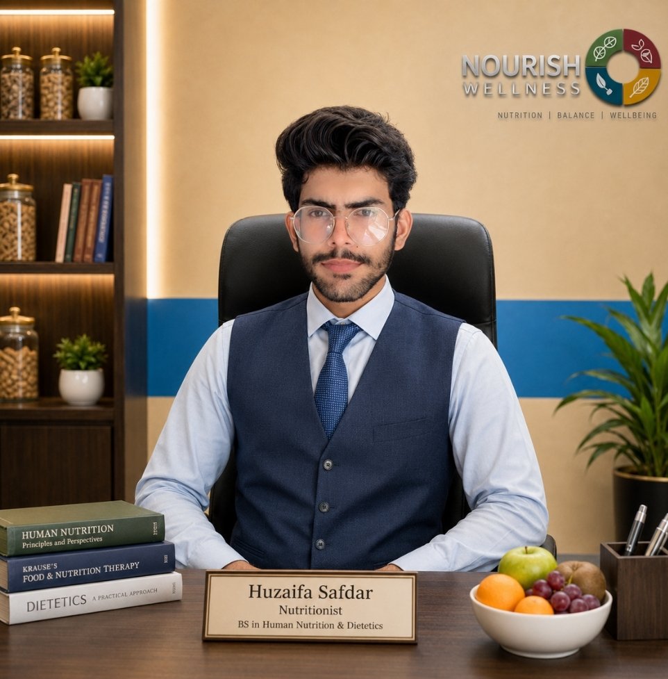 Huzaifa Safdar  | Nutrition & Dietetics